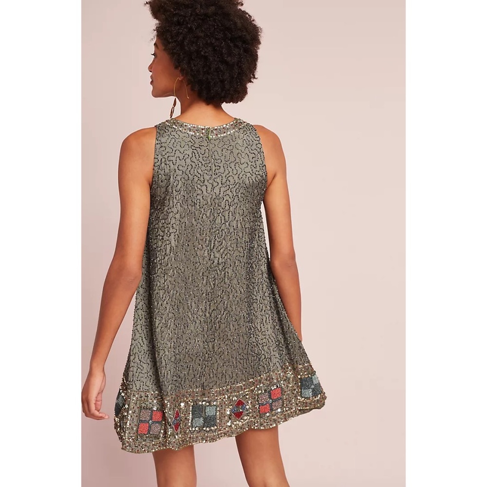 Anthropologie Raga Hanna Sequin Dress - Picture 5 of 15